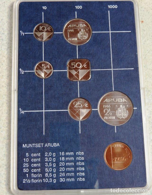 Euros: ESTUCHE ARUBA 1986 FDC - Foto 1