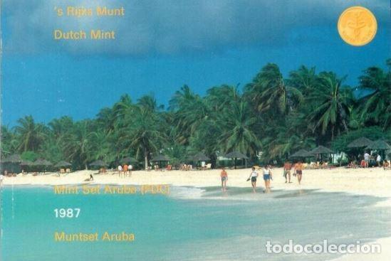 Euros: CARTERA ARUBA 1987 FDC - Foto 1