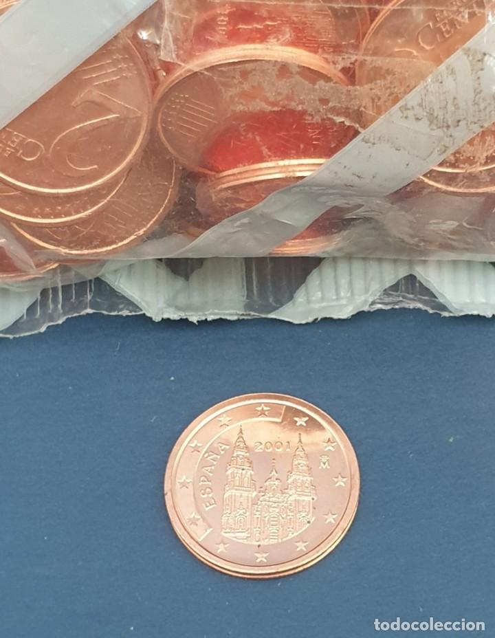 Euros: MONEDA 2 CTS ESPA&Ntilde;A 2001 - SIN CIRCULAR - Foto 1