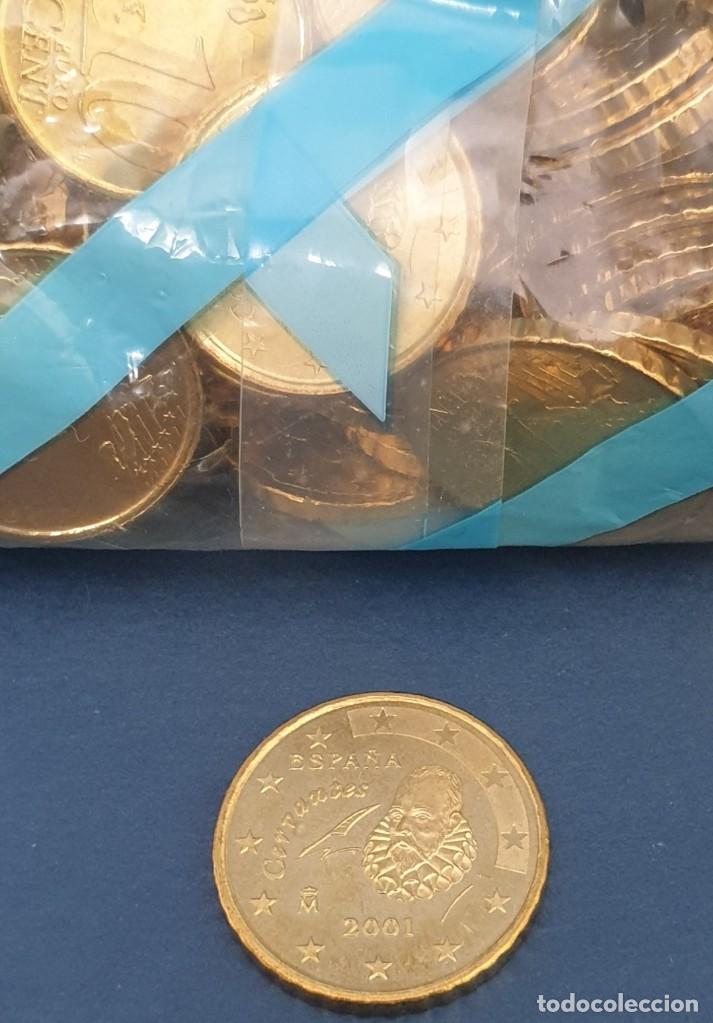 Euros: MONEDA 10 CTS ESPA&Ntilde;A 2001 - SIN CIRCULAR - Foto 1
