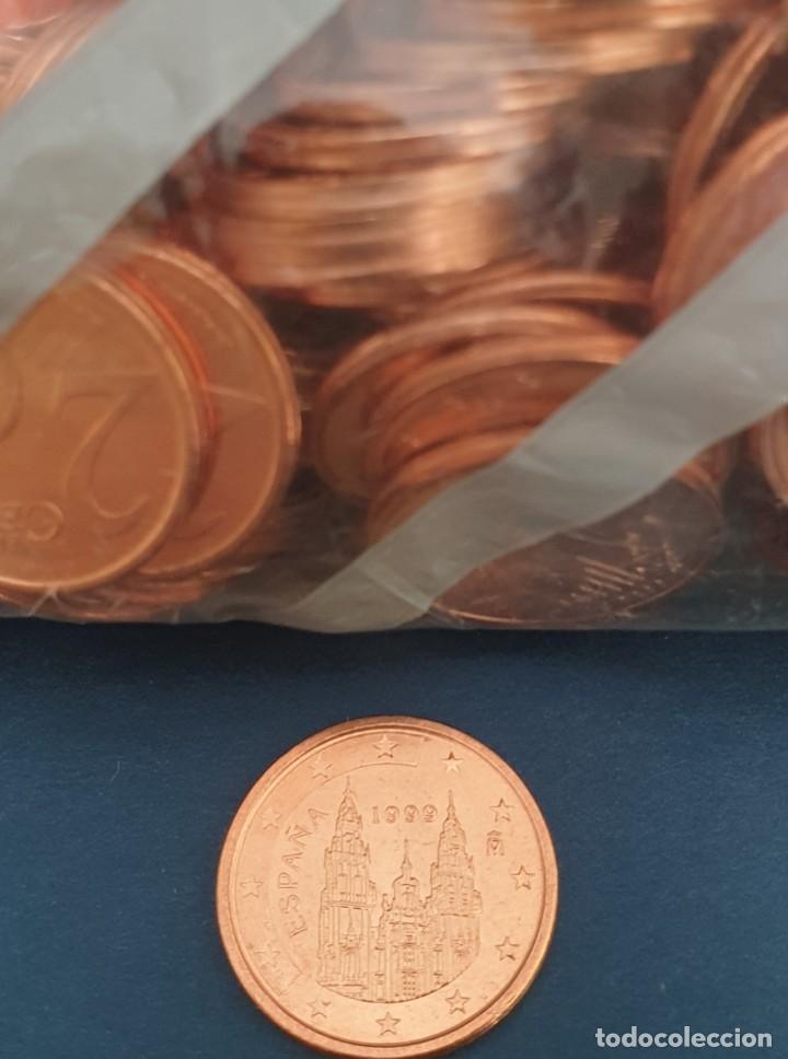Euros: MONEDA 2 CTS ESPA&Ntilde;A 1999 - SIN CIRCULAR - Foto 1