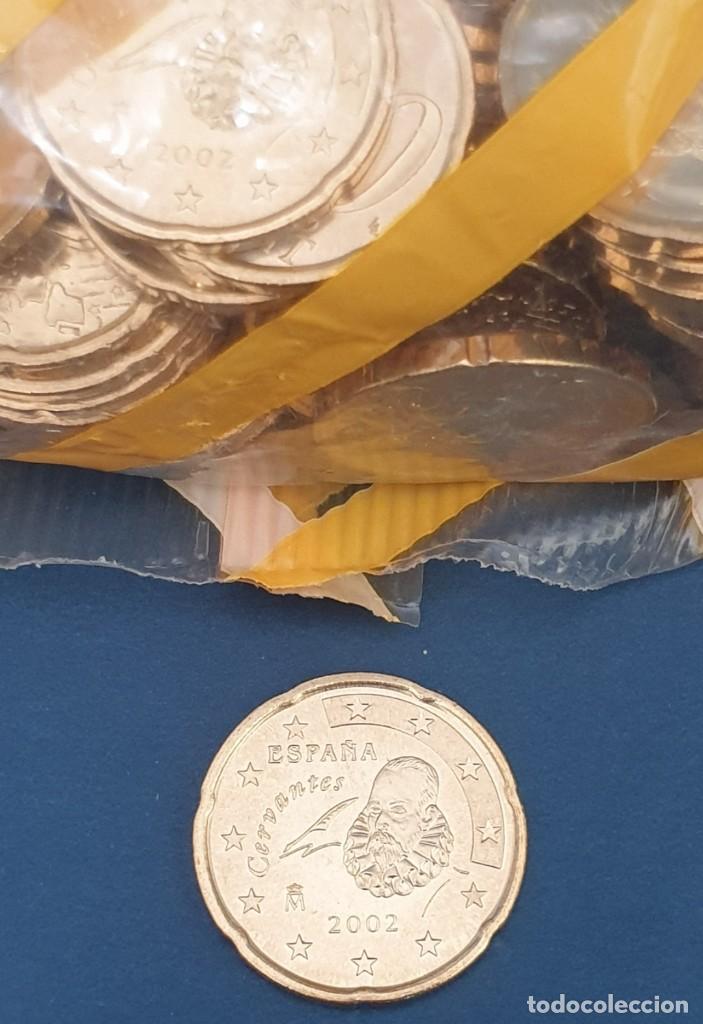 Euros: MONEDA 20 CTS ESPA&Ntilde;A 2002 - SIN CIRCULAR - Foto 1