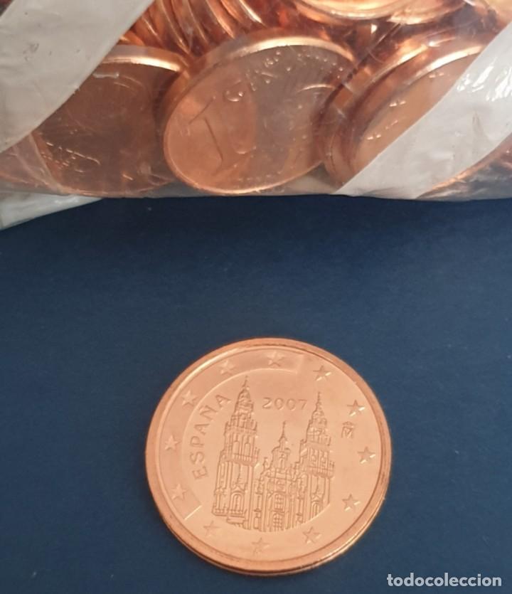 Euros: MONEDA 1 CT ESPA&Ntilde;A 2007 - SIN CIRCULAR - Foto 1