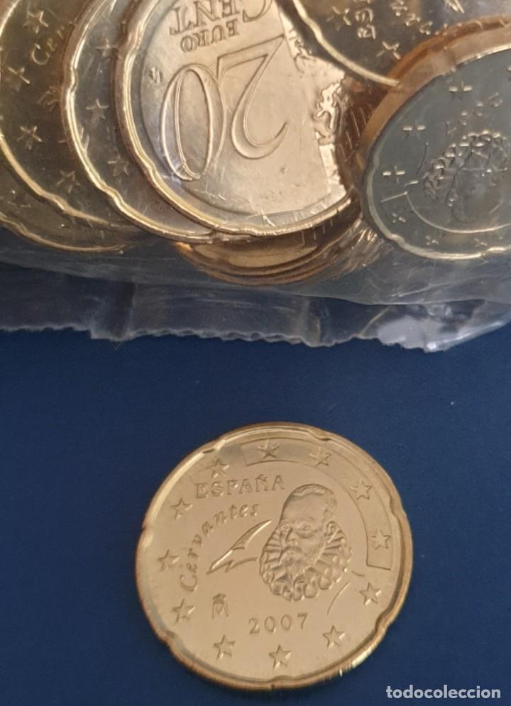 Euros: MONEDA 20 CTS ESPA&Ntilde;A 2007 - SIN CIRCULAR - Foto 1
