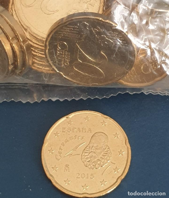 Euros: MONEDA 20 CTS ESPA&Ntilde;A 2015 - SIN CIRCULAR - Foto 1