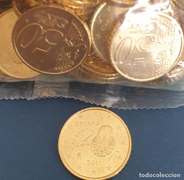 Euros: MONEDA 50 CTS ESPA&Ntilde;A 2011 - SIN CIRCULAR - Foto 1