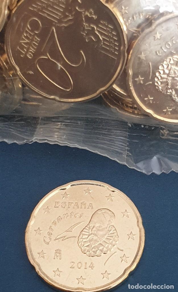 Euros: MONEDA 20 CTS ESPA&Ntilde;A 2014 - SIN CIRCULAR - Foto 1