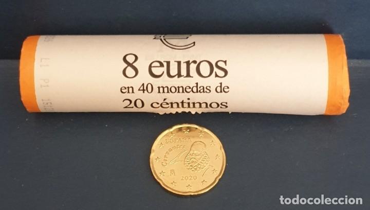 Euros: MONEDA 20 CTS ESPA&Ntilde;A 2020 - SIN CIRCULAR - Foto 1