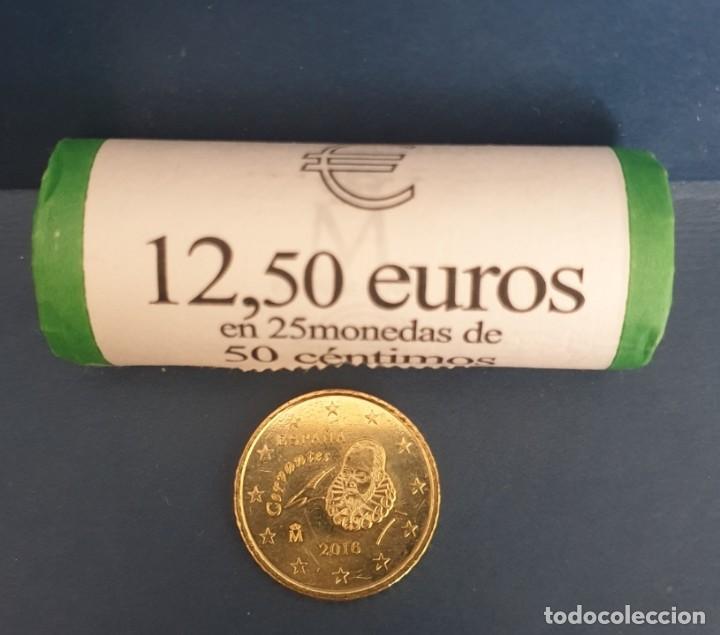 Euros: MONEDA 50 CTS ESPA&Ntilde;A 2016 - SIN CIRCULAR - Foto 1