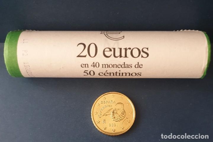 Euros: MONEDA 50 CTS ESPA&Ntilde;A 2021 - SIN CIRCULAR - Foto 1