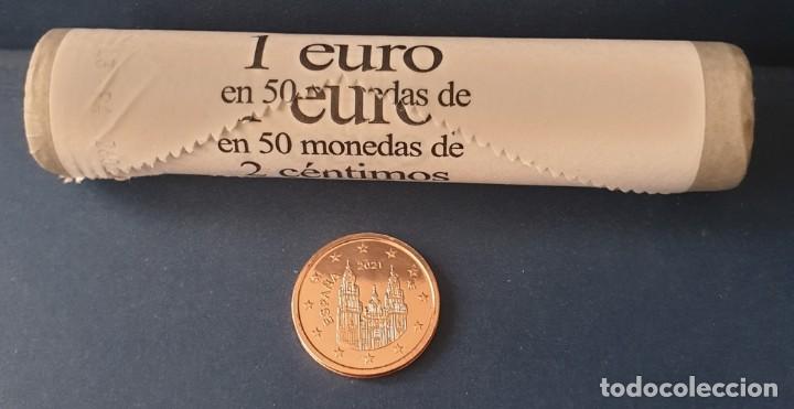 Euros: MONEDA 2 CTS ESPA&Ntilde;A 2021 - SIN CIRCULAR - Foto 1