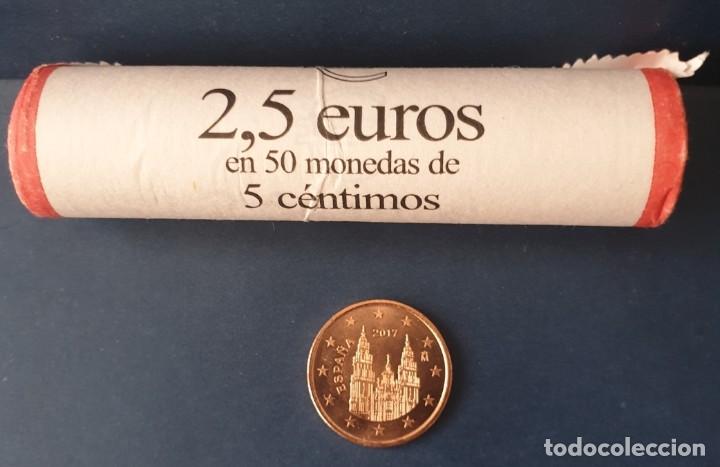 Euros: MONEDA 5 CTS ESPA&Ntilde;A 2017 - SIN CIRCULAR - Foto 1