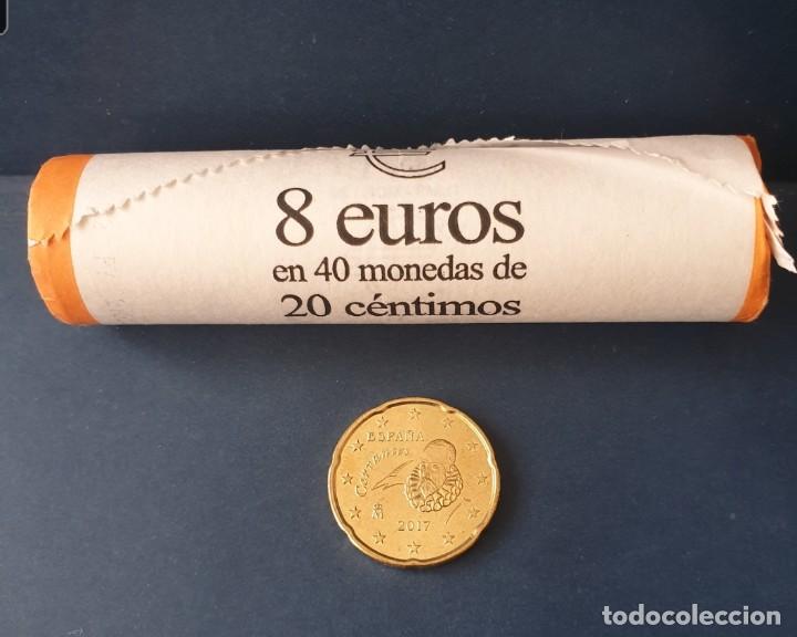 Euros: MONEDA 20 CTS ESPA&Ntilde;A 2017 - SIN CIRCULAR - Foto 1