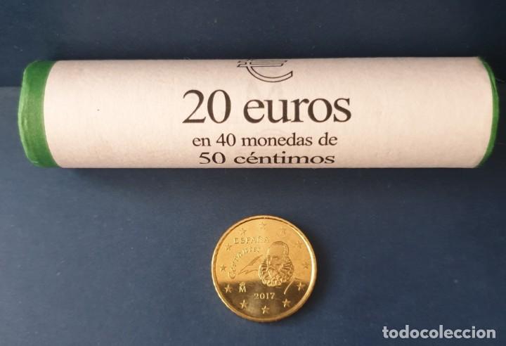 Euros: MONEDA 50 CTS ESPA&Ntilde;A 2017 - SIN CIRCULAR - Foto 1