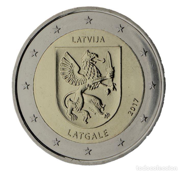 Euros: MONEDA 2 EUROS LETONIA 2017 - LATGALE - SIN CIRCULAR - Foto 1