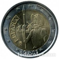 Euros: ESPAÑA 2005. 2 EUROS. QUIJOTE DE LA MANCHA. ROLLO. CARTUCHO.. Lote 258194990
