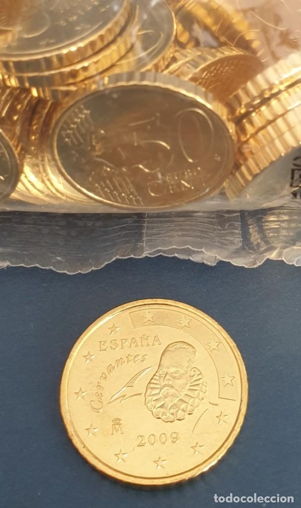 Euros: MONEDA 50 CTS ESPA&Ntilde;A 2009 - SIN CIRCULAR - Foto 1