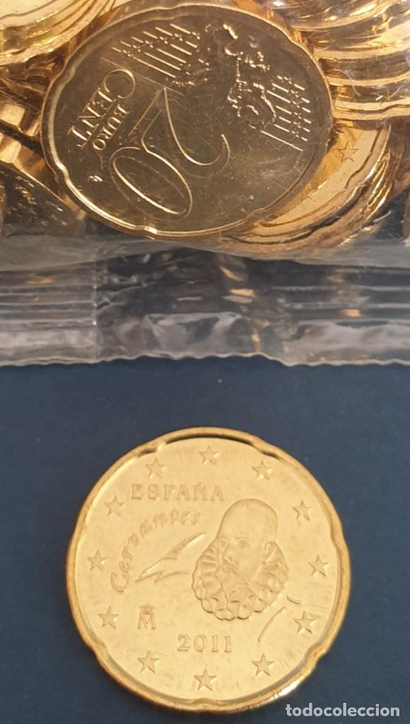 Euros: MONEDA 20 CTS ESPA&Ntilde;A 2011 - SIN CIRCULAR - Foto 1