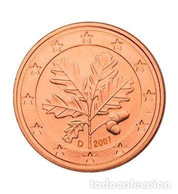 Euros: MONEDA 2 CTS ALEMANIA 2007 - CECA D - SIN CIRCULAR - Foto 1
