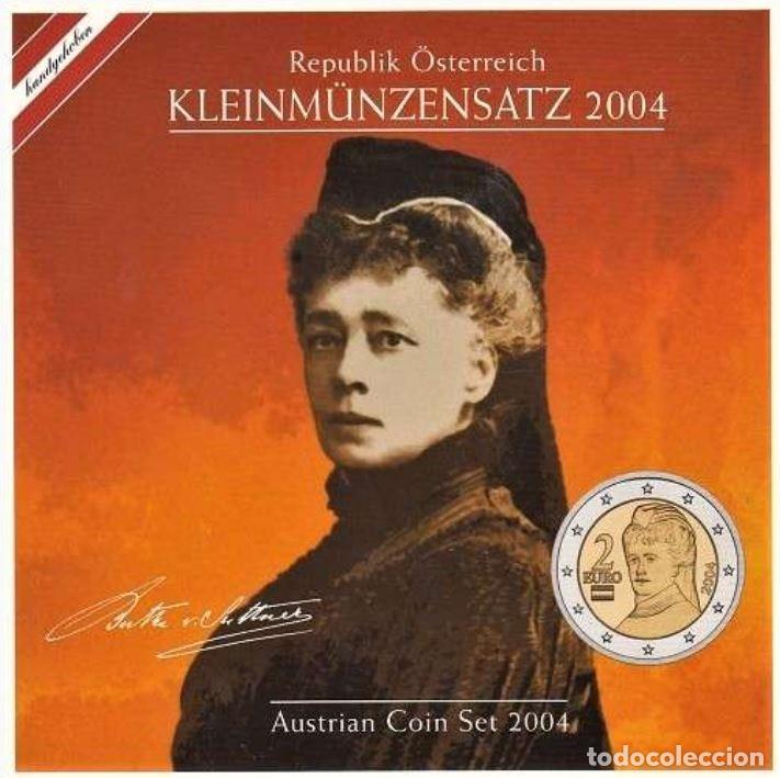 Euros: CARTERA AUSTRIA 2004 - 8 VALORES SIN CIRCULAR - Foto 1