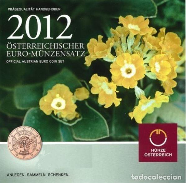 Euros: CARTERA AUSTRIA 2012 - 8 VALORES SIN CIRCULAR - Foto 1