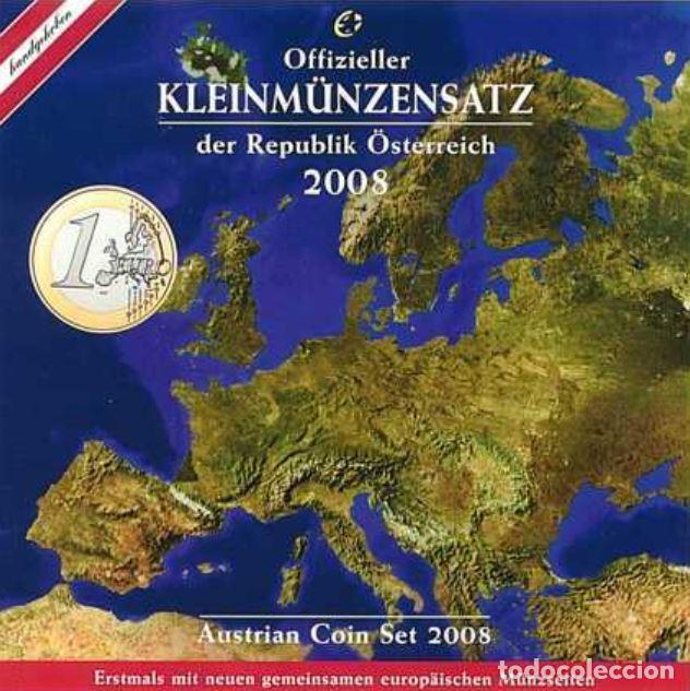 Euros: CARTERA AUSTRIA 2008 - 8 VALORES SIN CIRCULAR - Foto 1