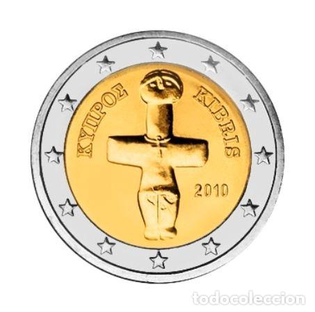 Euros: MONEDA 2 EUROS CHIPRE 2010 - SIN CIRCULAR - Foto 1