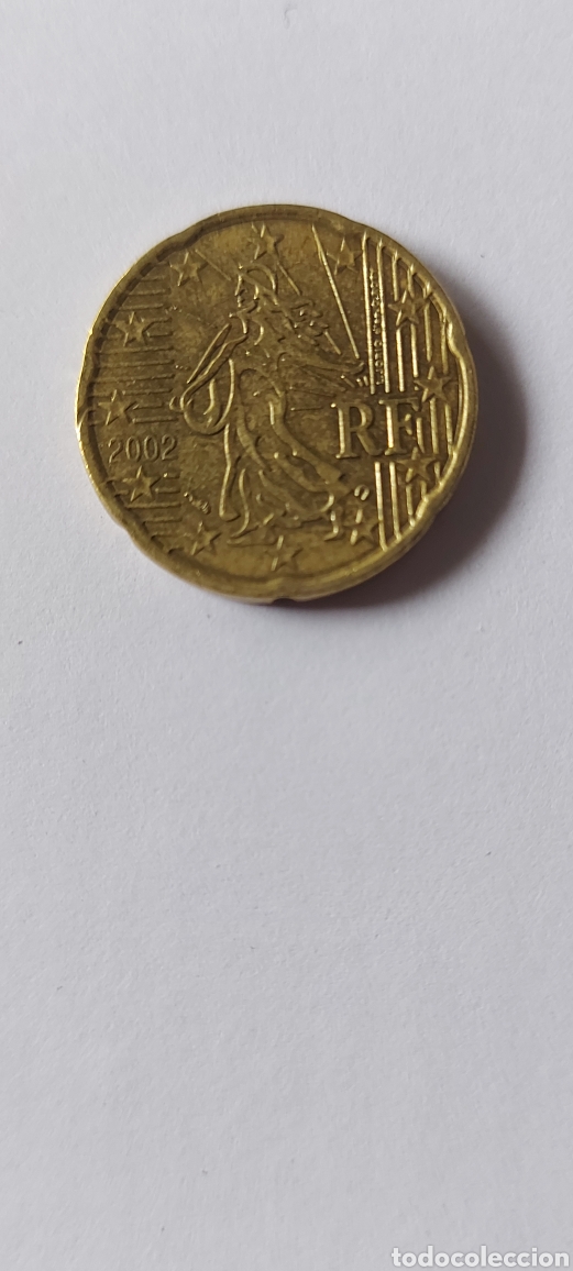 Euros: MONEDA FRANCIA 20 CENTIMO EURO 2002 - Foto 1