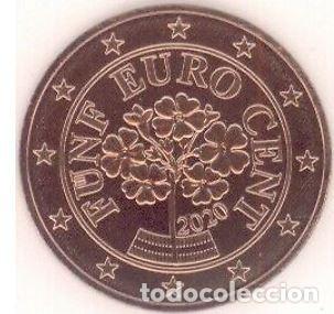 Euros: MONEDA 5 CTS AUSTRIA 2020 - SIN CIRCULAR - Foto 1
