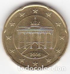 Euros: ALEMANIA 2005 20 CENTIMOS A. SIN CIRCULAR - Foto 1