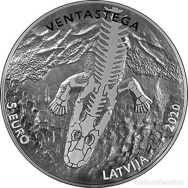 Euros: Letonia. 5 Euro 2020 Ventastega - Foto 1