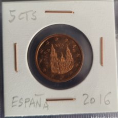 Euros: MONEDA DE 5 CÉNTIMOS DE EURO ESPAÑA 2016. Lote 264480819