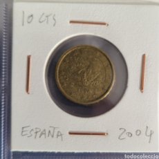 Euros: MONEDA DE 10 CÉNTIMOS DE EURO ESPAÑA 2004. Lote 264482204
