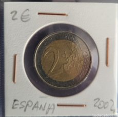 Euros: MONEDA DE 2 EUROS ESPAÑA 2002. Lote 264482234