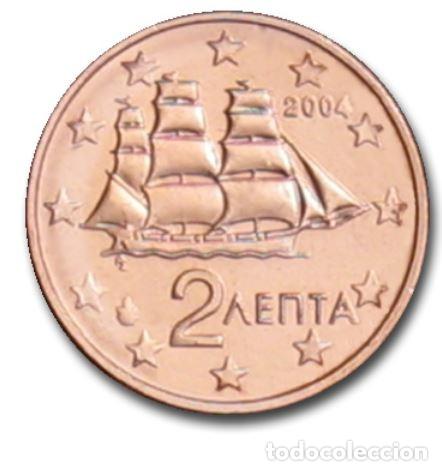 Euros: MONEDA 2 CTS GRECIA 2004 - SIN CIRCULAR - Foto 1