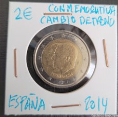 Euros: MONEDA DE ESPAÑA 2 EUROS CONMEMORATIVA CAMBIO DE TRONO 2014. Lote 364370356