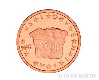 Euros: MONEDA 2 CTS ESLOVENIA 2007 - SIN CIRCULAR - Foto 1