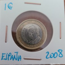 Euros: MONEDA DE ESPAÑA 1 EURO 2008