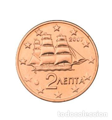 Euros: MONEDA 2 CTS GRECIA 2007 - SIN CIRCULAR - Foto 1