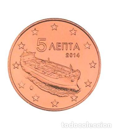 Euros: MONEDA 5 CTS GRECIA 2014 - SIN CIRCULAR - Foto 1