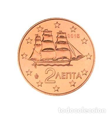Euros: MONEDA 2 CTS GRECIA 2015 - SIN CIRCULAR - Foto 1