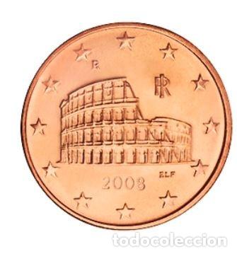 Euros: MONEDA 5 CTS ITALIA 2008 - SIN CIRCULAR - Foto 1