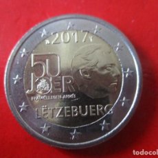 Euros: LUXEMBURGO. 2 EUROS CONMEMORATIVOS 2017. SIN CIRCULAR. Lote 284492848