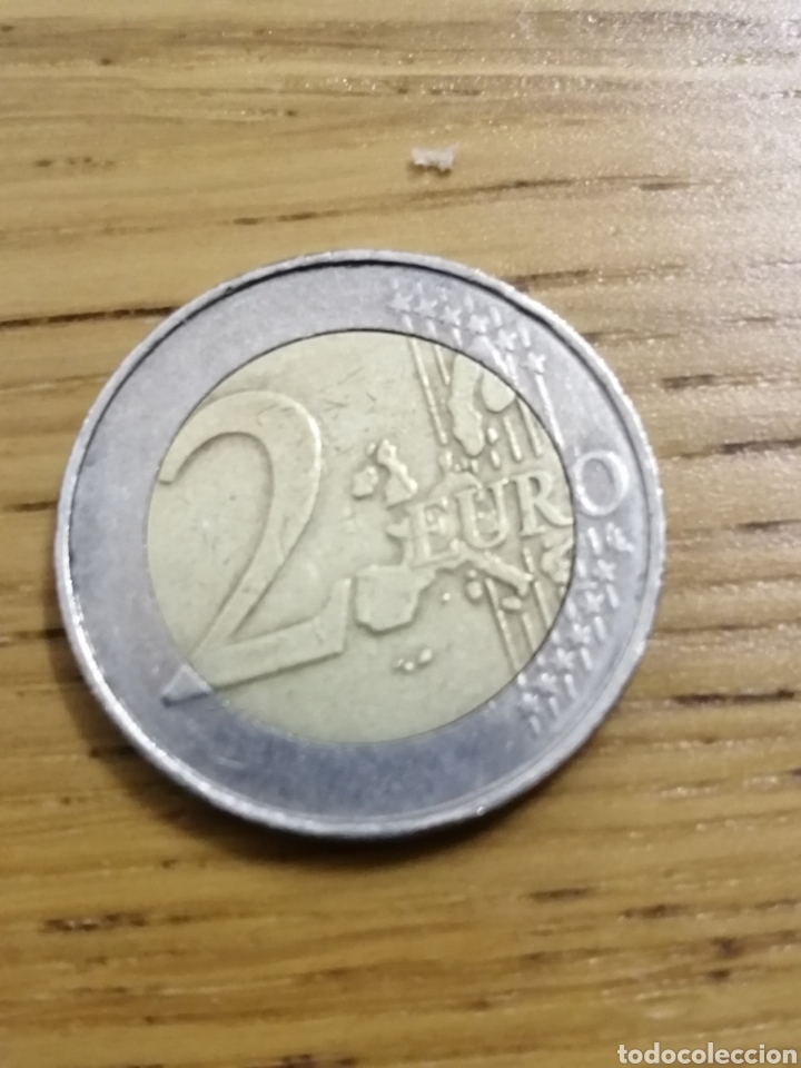 Euros: Moneda 2&euro; B&eacute;lgica 2000 circulada. - Foto 2