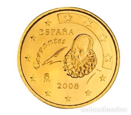 Euros: MONEDA 50 CTS ESPA&Ntilde;A 2008 - SIN CIRCULAR - Foto 1