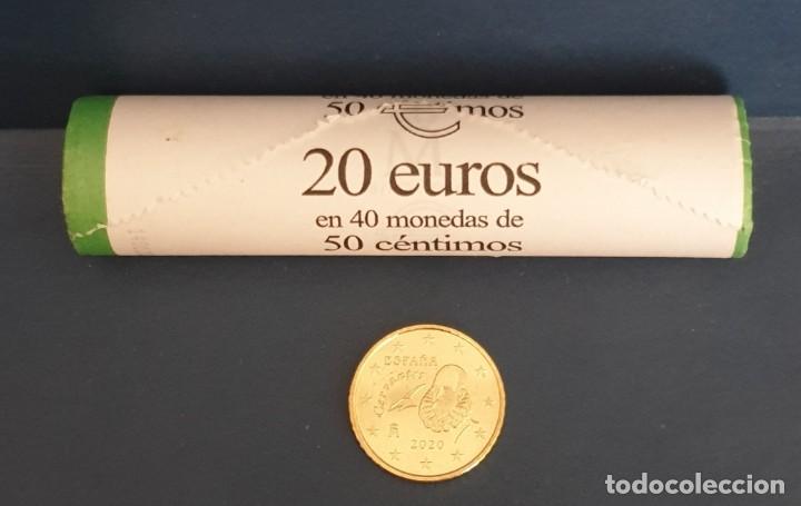 Euros: MONEDA 50 CTS ESPA&Ntilde;A 2020 - SIN CIRCULAR - Foto 1