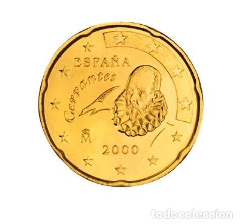 Euros: MONEDA 20 CTS ESPA&Ntilde;A 2000 - SIN CIRCULAR - Foto 1