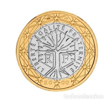 Euros: MONEDA 1 EURO FRANCIA 2000 - SIN CIRCULAR - Foto 1