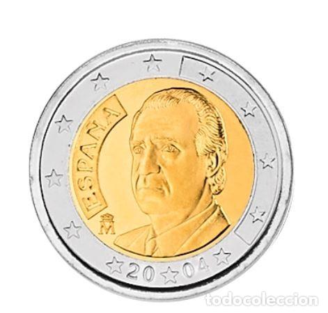 Euros: MONEDA 2 EUROS ESPA&Ntilde;A 2004 - SIN CIRCULAR - Foto 1