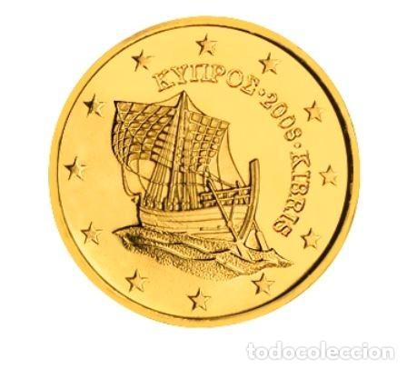 Euros: MONEDA 50 CTS CHIPRE 2008 - SIN CIRCULAR - Foto 1